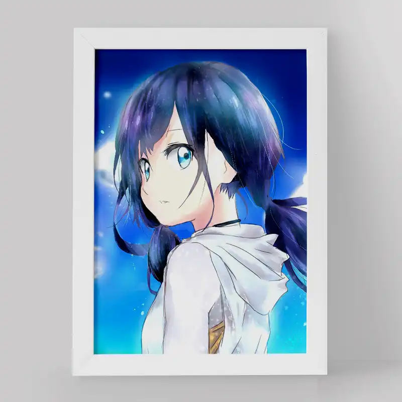 تابلو خندالو مدل هینا انیمه تغییر آب و هوا با تو کد 17638