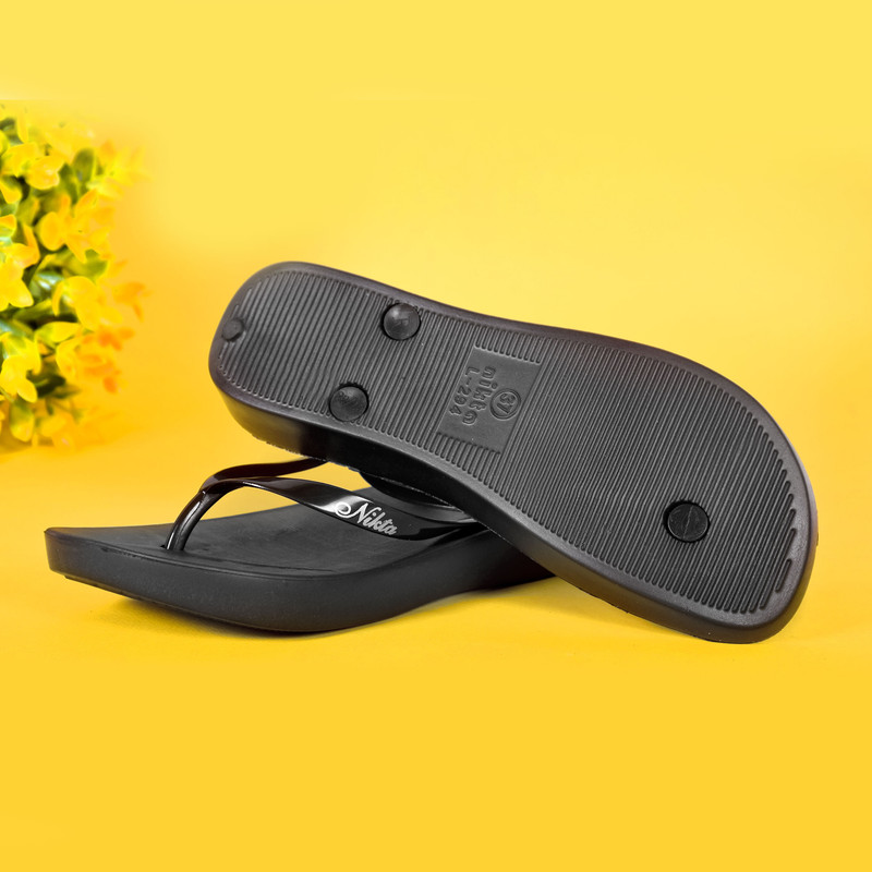 دمپایی لاانگشتی زنانه نیکتا مدل BK.2048