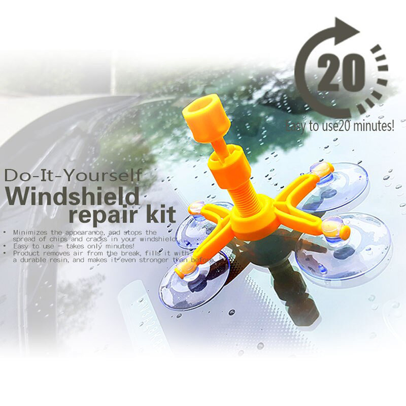 کیت ترمیم ترک شیشه خودرو مدل WINDSHIELD کد 6355