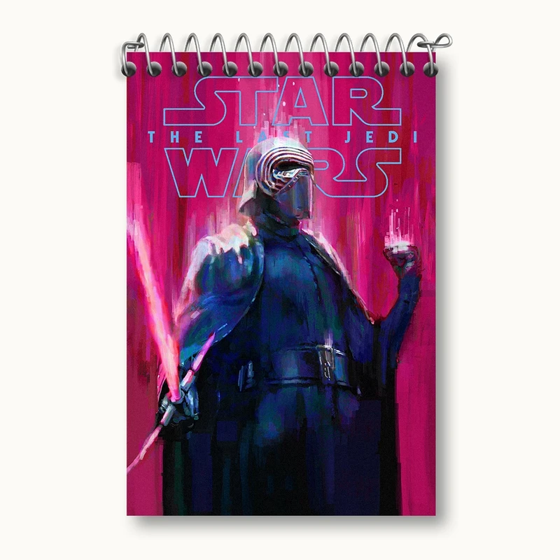 دفتر یادداشت 50 برگ خندالو مدل جنگ ستارگان (Star Wars) کد F1782