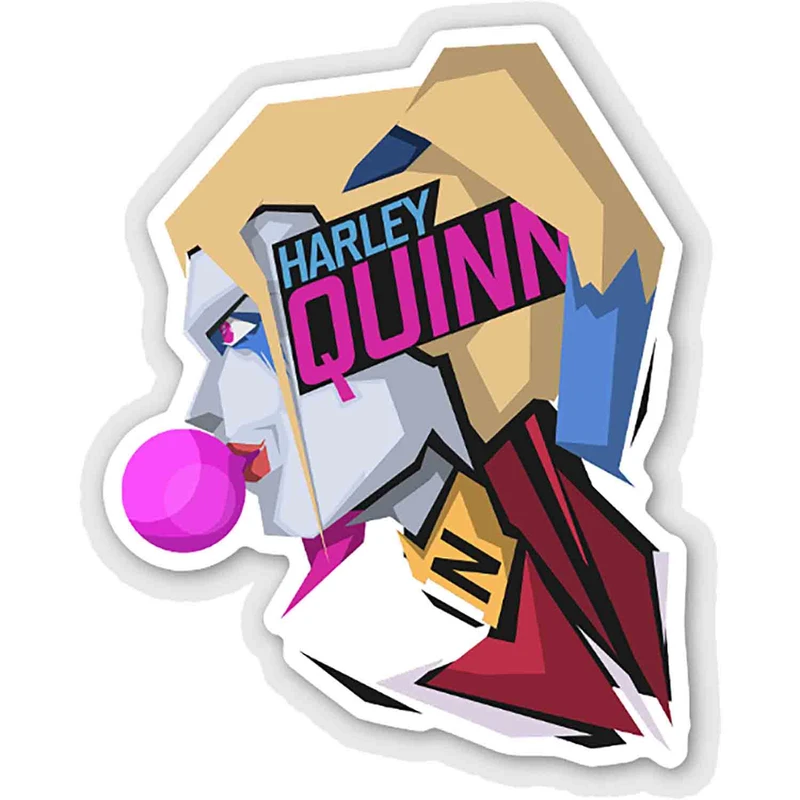 استیکر لپ تاپ طرح harley quien کد ST847