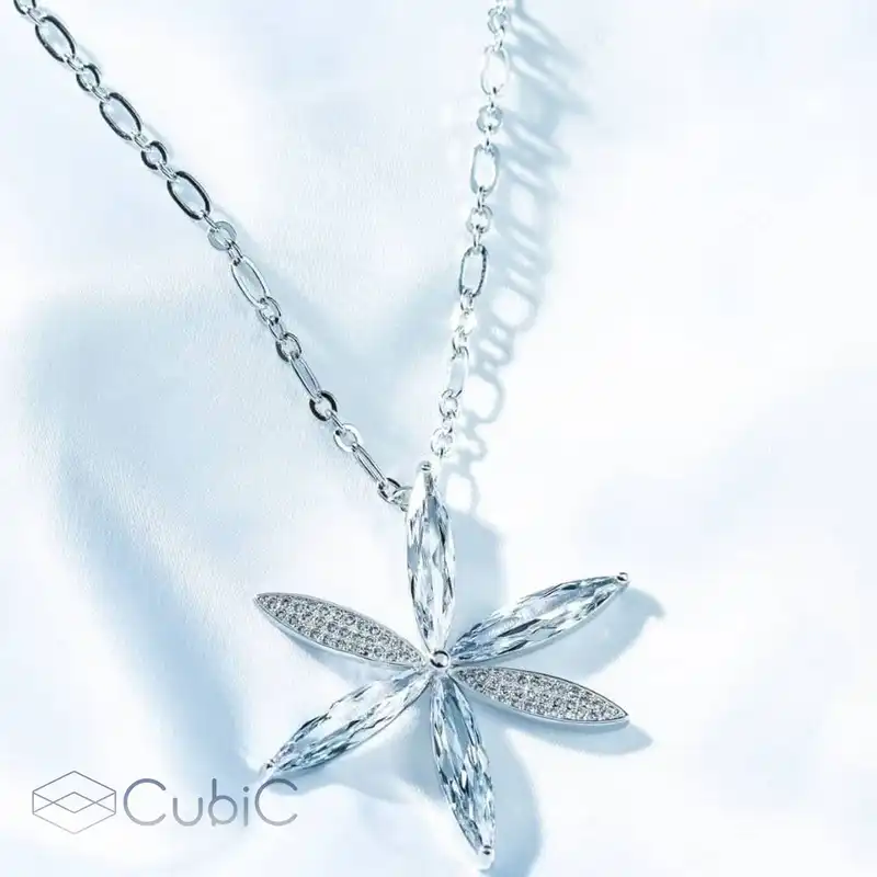 گردنبند زنانه کوبیک مدل QN-201133