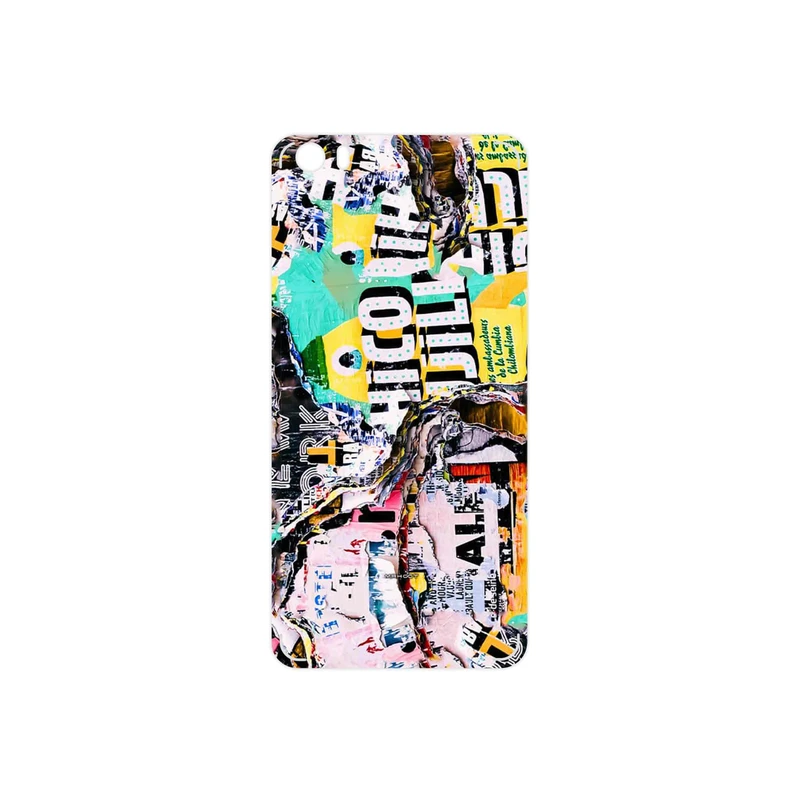 برچسب پوششی ماهوت مدل Collage of Teared Paper مناسب برای گوشی موبایل شیائومی Mi 5