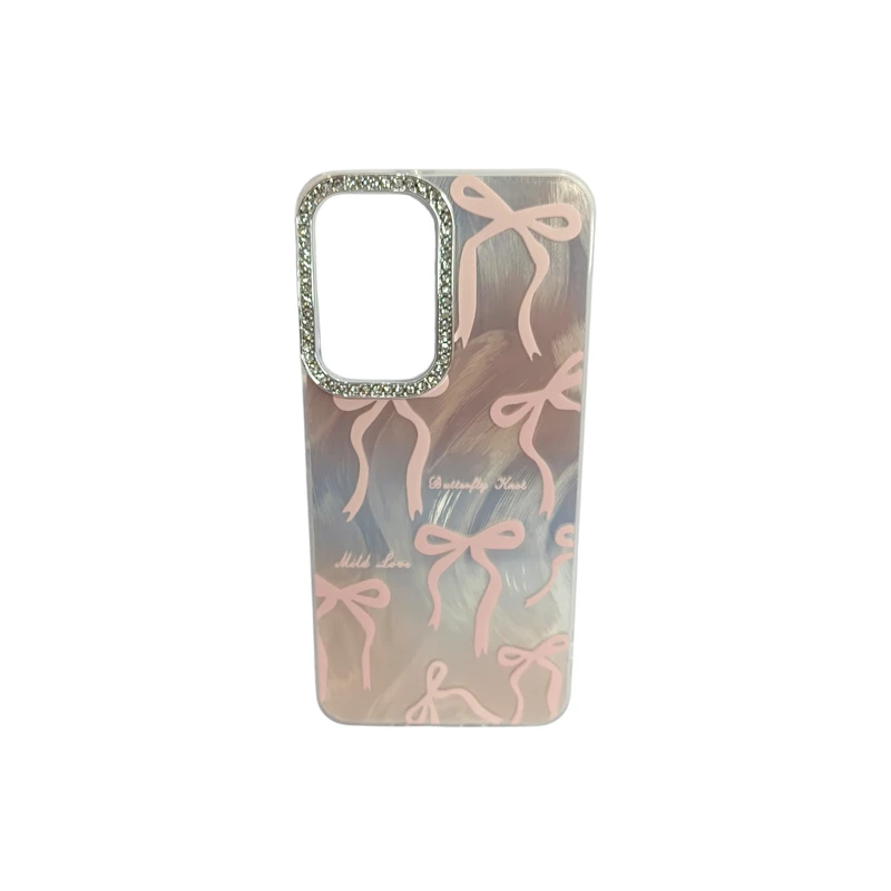 کاور طرح Pinky Ribbon مناسب برای گوشی موبایل سامسونگ Galaxy A36 / A56