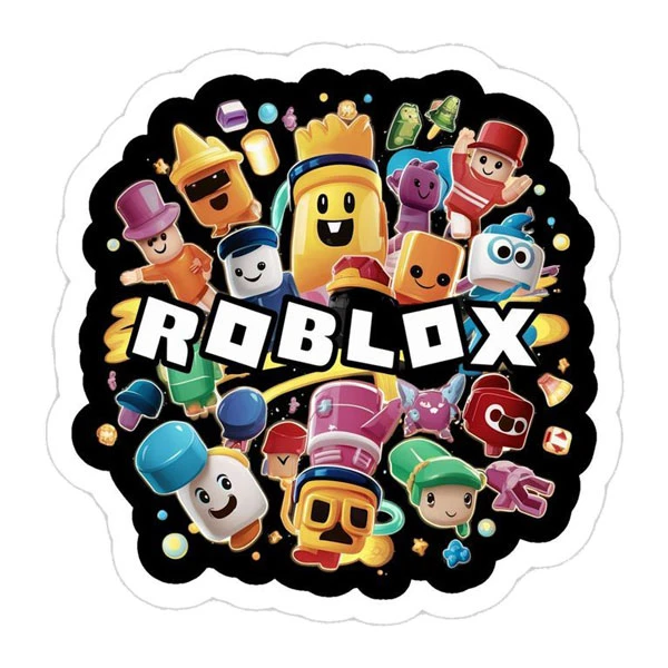 استیکر پارچه و لباس پاد آفرین مدل  GAME ROBLOX کد 788