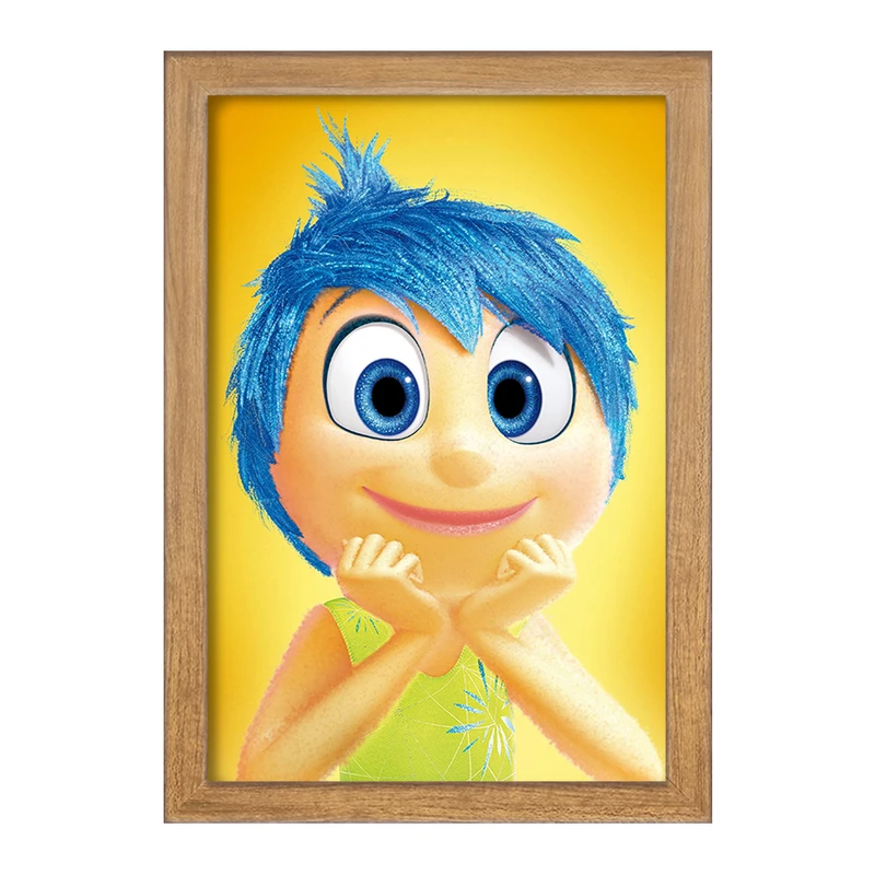 تابلو خندالو مدل شخصیت شادی انیمیشن اینساید اوت Inside Out  کد 3567