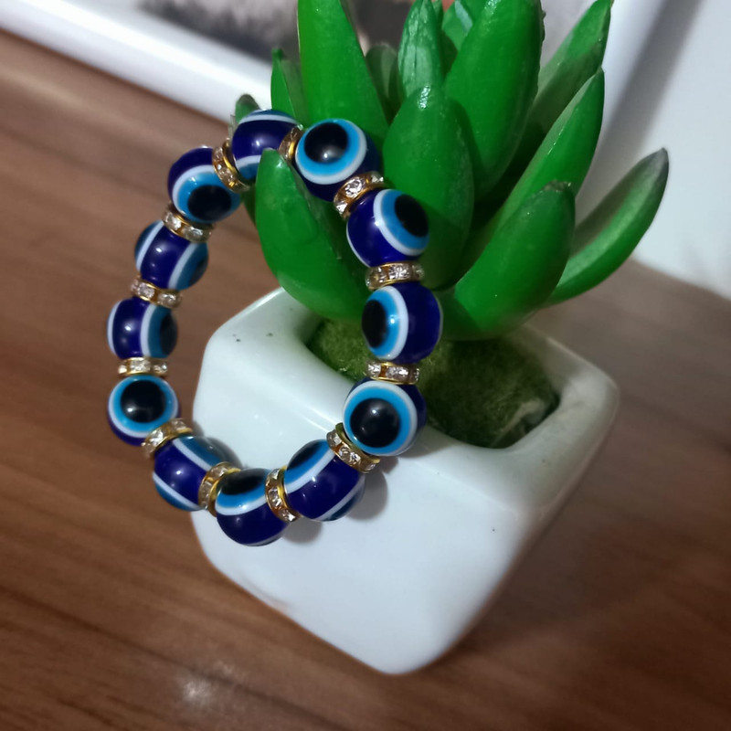 دستبند دخترانه مدل چشم نظر کد P300 دستبند دخترانه مدل چشم نظر کد P300