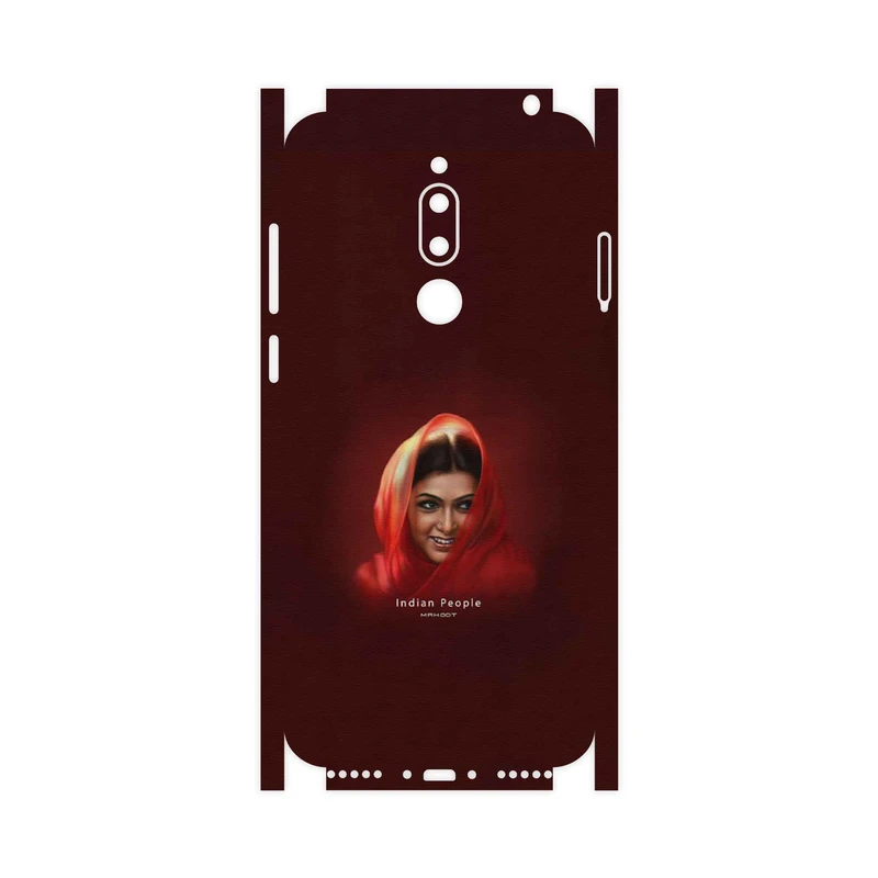 برچسب پوششی ماهوت مدل Portrait of an Indian Woman-FullSkin مناسب برای گوشی موبایل میزو M6T