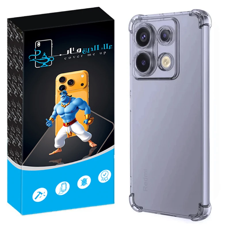 کاور علاالدین قاب مدل Cirystal مناسب برای گوشی موبایل شیائومی Redmi Note 13 Pro 4G / Poco M6 Pro