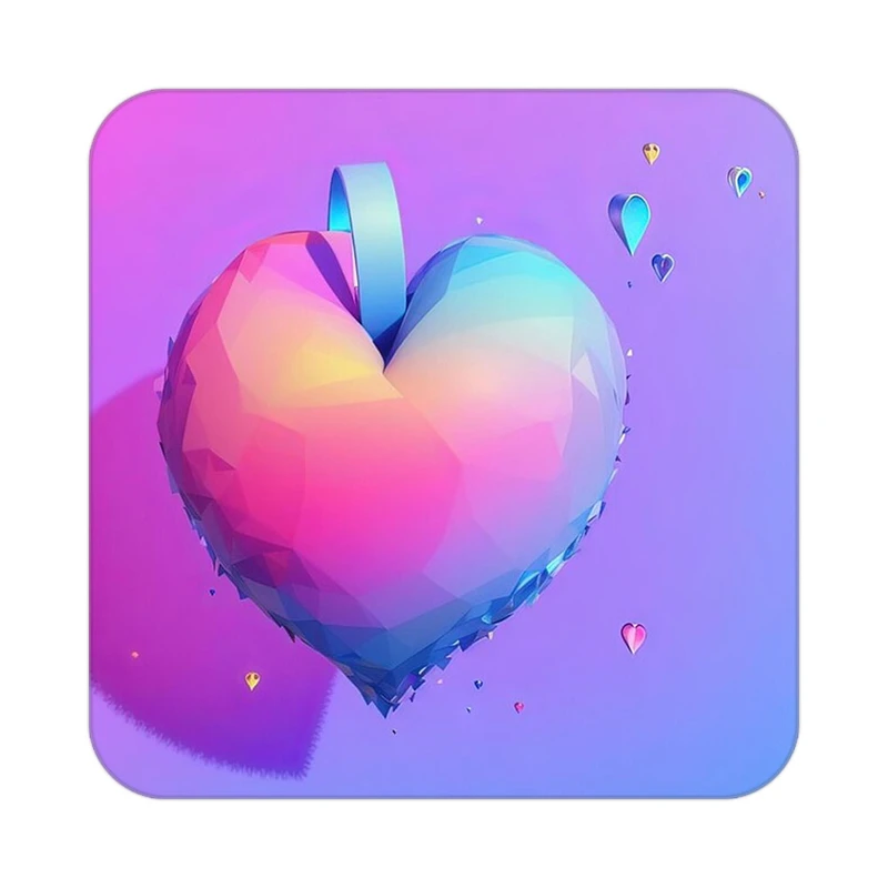 زیر لیوانی کاکتی مدل عاشقانه کد mp14105