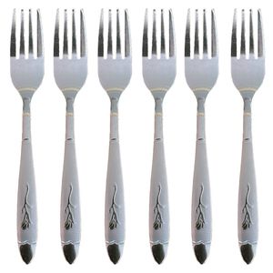 چنگال میوه خوری مدل mhdn بسته 6 عددی