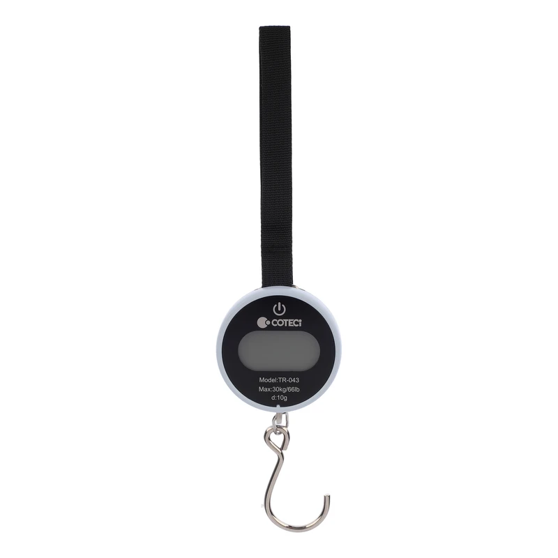 ترازو آویز آشپزخانه دیجیتال کوتسی مدل tr-043 حداکثر ظرفیت قابل اندازه گیری 30 کیلوگرم با دقت اندازه گیری 10 گرم