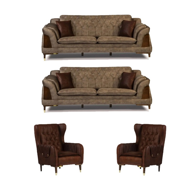 مبل راحتی 8 نفره مدل بارسلون کد DRB 01