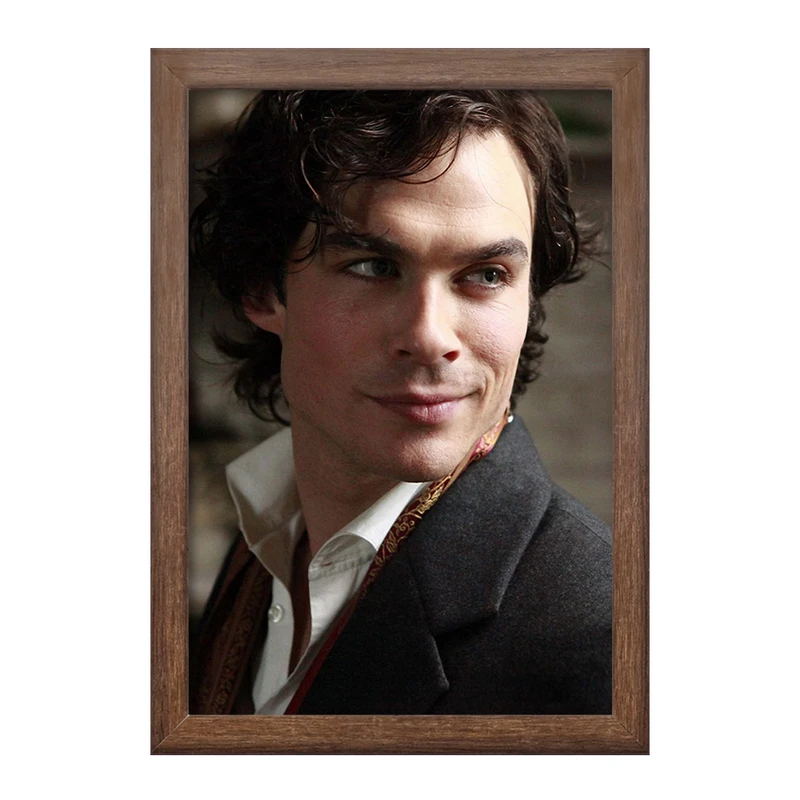 تابلو خندالو طرح دیمون سالواتوره خاطرات یک خون آشام  The Vampire Diaries  کد 23679