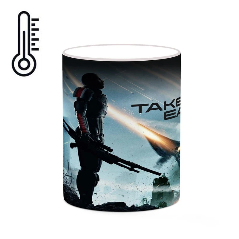 ماگ حرارتی کاکتی مدل بازی Mass Effect کد mgh29367