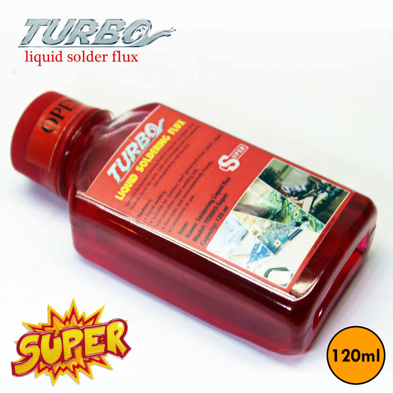 محلول فلاکس توربو مدل SUPER حجم 120 میلی لیتر