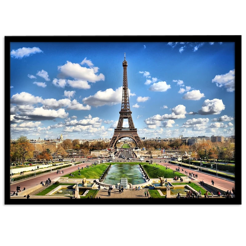 تابلو بکلیت طرح برج ایفل مدل B-s1356
