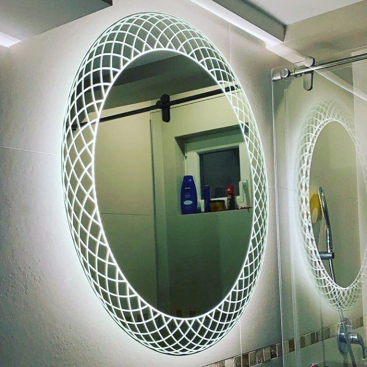 آینه آتریکس مدل بک لایت کد MD61