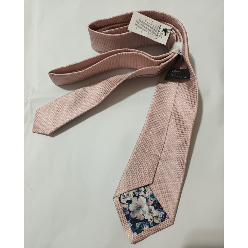 ست کراوات و دستمال جیب نکست مدل SMC130