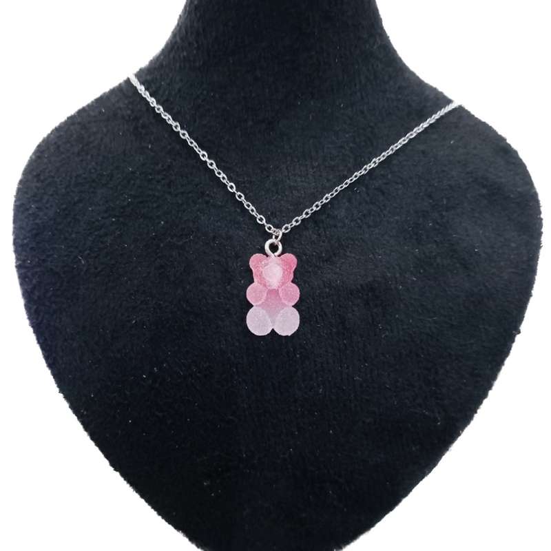 گردنبند دخترانه پاستیل خرسی گردنبند دخترانه پاستیل خرسی