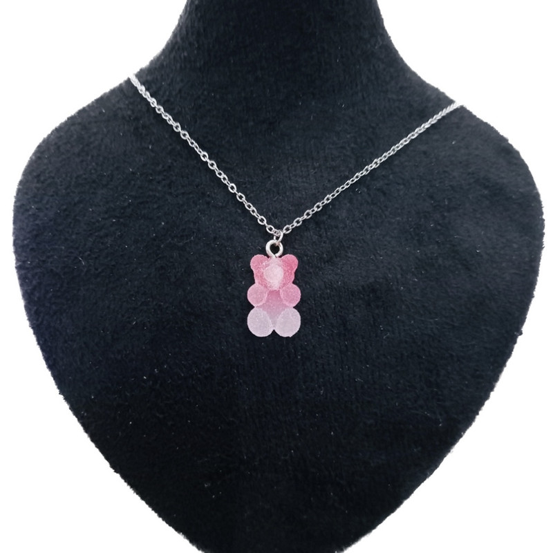 گردنبند دخترانه پاستیل خرسی گردنبند دخترانه پاستیل خرسی