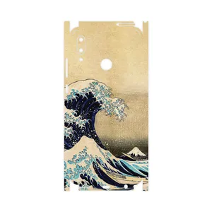 MAHOOT The Great Wave off Kanagawa of Hokusai-FullSkin Cover Sticker for Huawei P Smart 2019