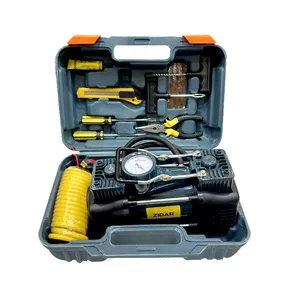 پمپ باد فندکی 10 وات زیدار مدل A-2030016 مجموعه 12 عددی