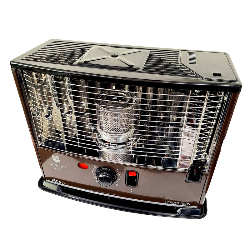 بخاری نفتی سولان سبز مدل SA30-3000 طرح تیوست بدون دودکش