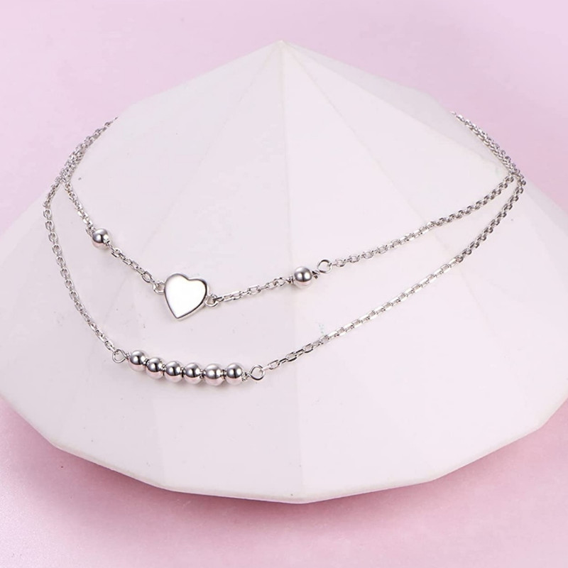 پابند نقره زنانه مدل مارکا