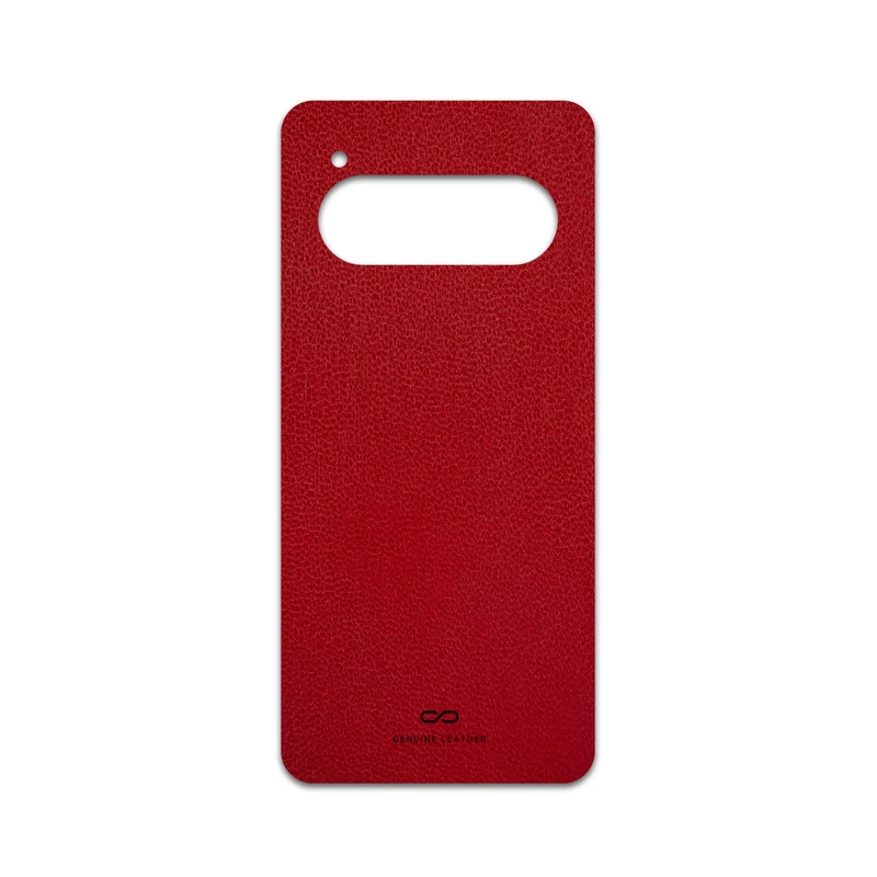 برچسب پوششی ماهوت مدل Red-Leather مناسب برای گوشی موبایل داریا Bond II 5G