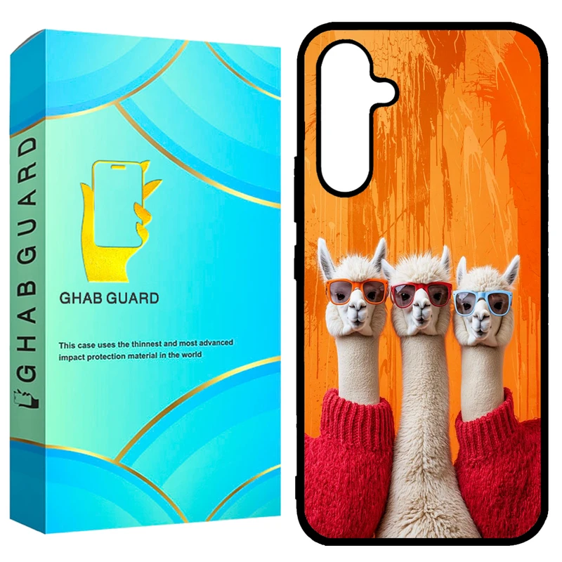 کاور قاب گارد طرح لاما مدل GCHPA54 مناسب برای گوشی موبایل سامسونگ  Galaxy A54 5G
