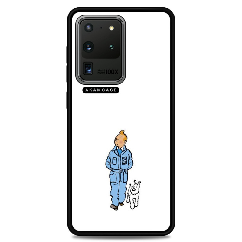کاور آکام مدل AMC-WSGS20U-TINTIN-13 مناسب برای گوشی موبایل سامسونگ Galaxy S20 Ultra