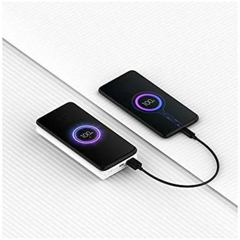 پاوربانک بی‌سیم 18 وات شیائومی مدل MI WPB15ZM ظرفیت 10000 میلی آمپر ساعت