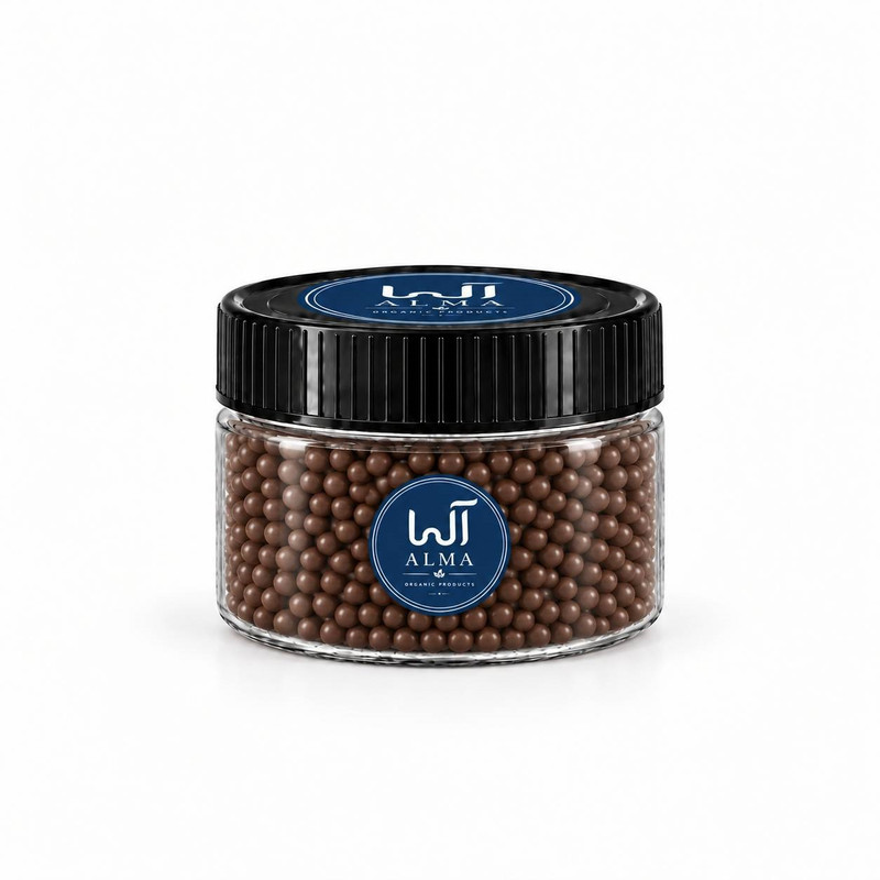شکلات توپی با مغز کریسپی آلما - 100 گرم 