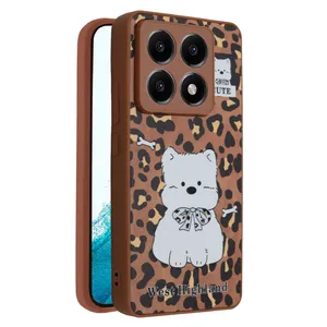 Westie Leopard Case For Xiaomi 14T Pro