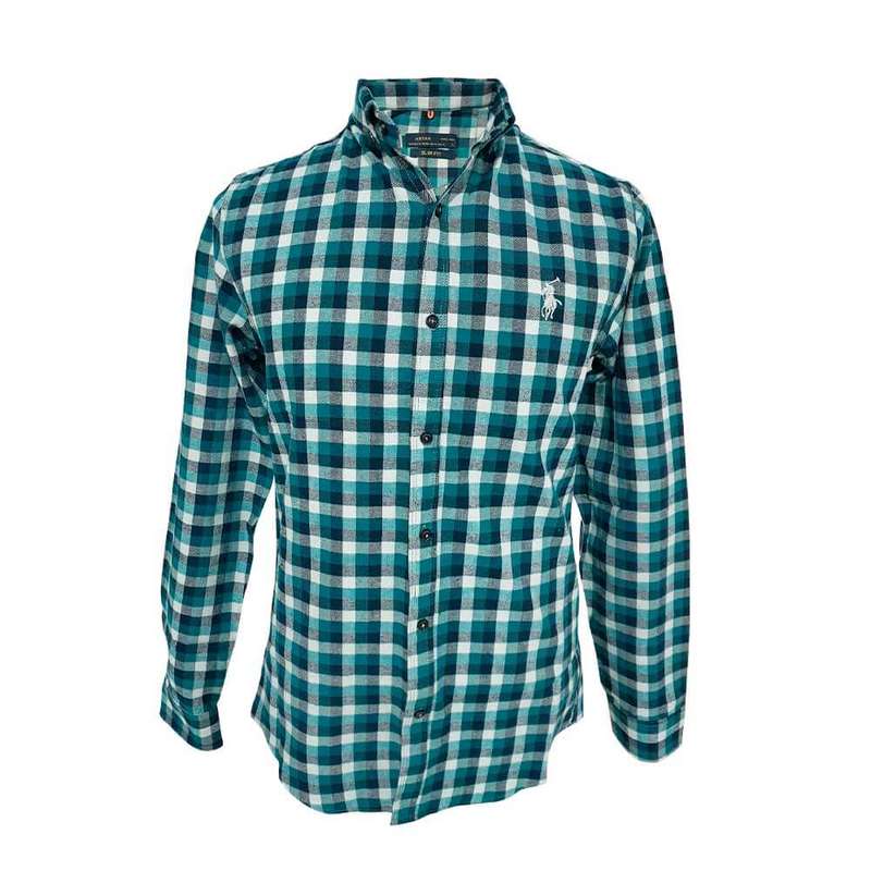 پیراهن آستین بلند مردانه مدل پشمی بزرگ کد 124158-5