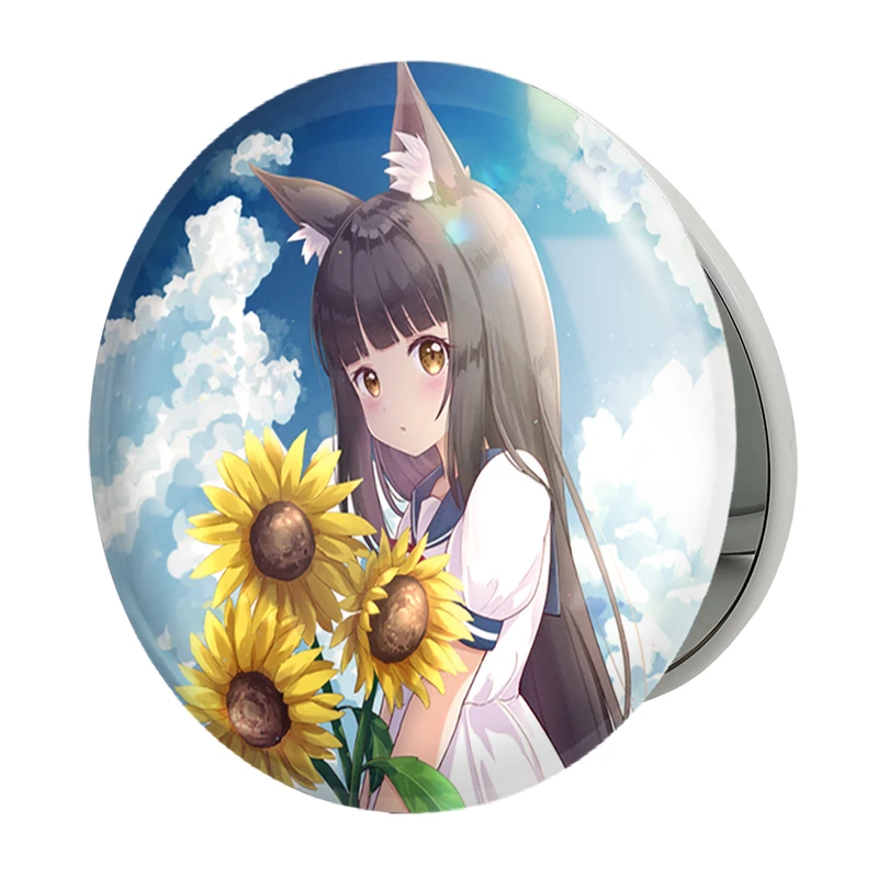 آینه جیبی خندالو طرح بازی آزور لین (Azur Lane) مدل تاشو کد 34282