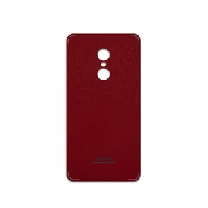 MAHOOT Red-Leather Cover Sticker for Xiaomi Redmi Note 4