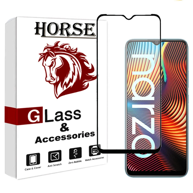 محافظ صفحه نمایش سرامیکی مات هورس مدل  MCERAMHORS مناسب برای گوشی موبایل ریلمی Narzo 20