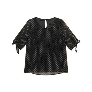 بلوز آستین کوتاه یقه گرد زنانه برنس مدل 40102