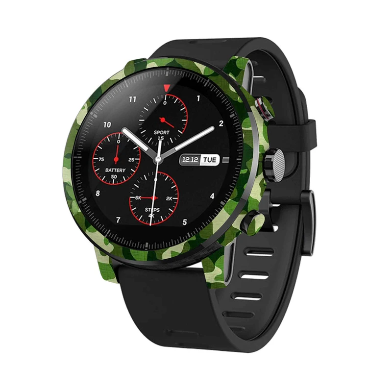  برچسب ماهوت طرح Army-Green-2 مناسب برای ساعت هوشمند شیائومی Amazfit Stratos