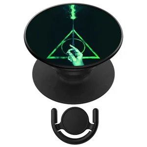 پایه نگهدارنده گوشی موبایل پاپ سوکت آکام مدل APSC0001738 به همراه پاپ کلیپ