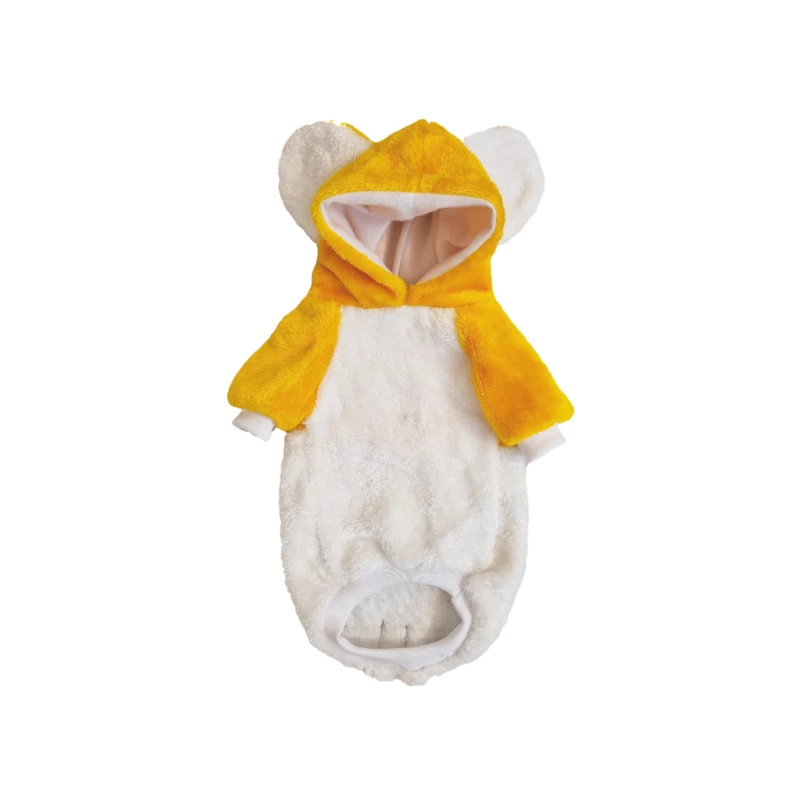 لباس سگ و گربه مدل خرسی yel سایز M