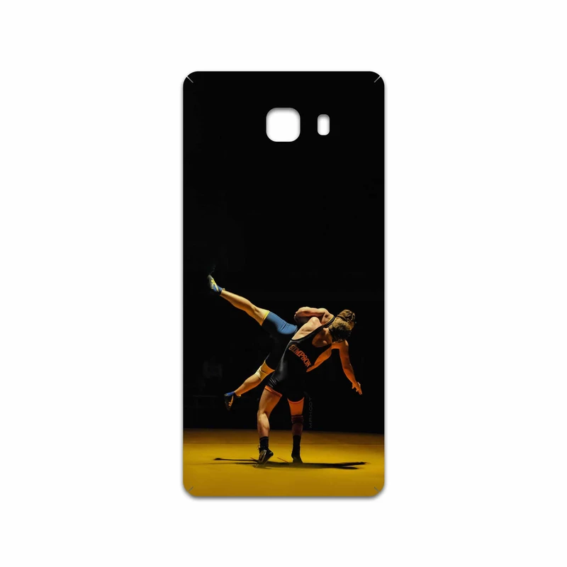 برچسب پوششی ماهوت مدل Wrestling مناسب برای گوشی موبایل سامسونگ Galaxy C9 Pro