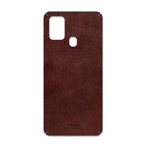 MAHOOT Natural-Leather Cover Sticker for Samsung Galaxy M31