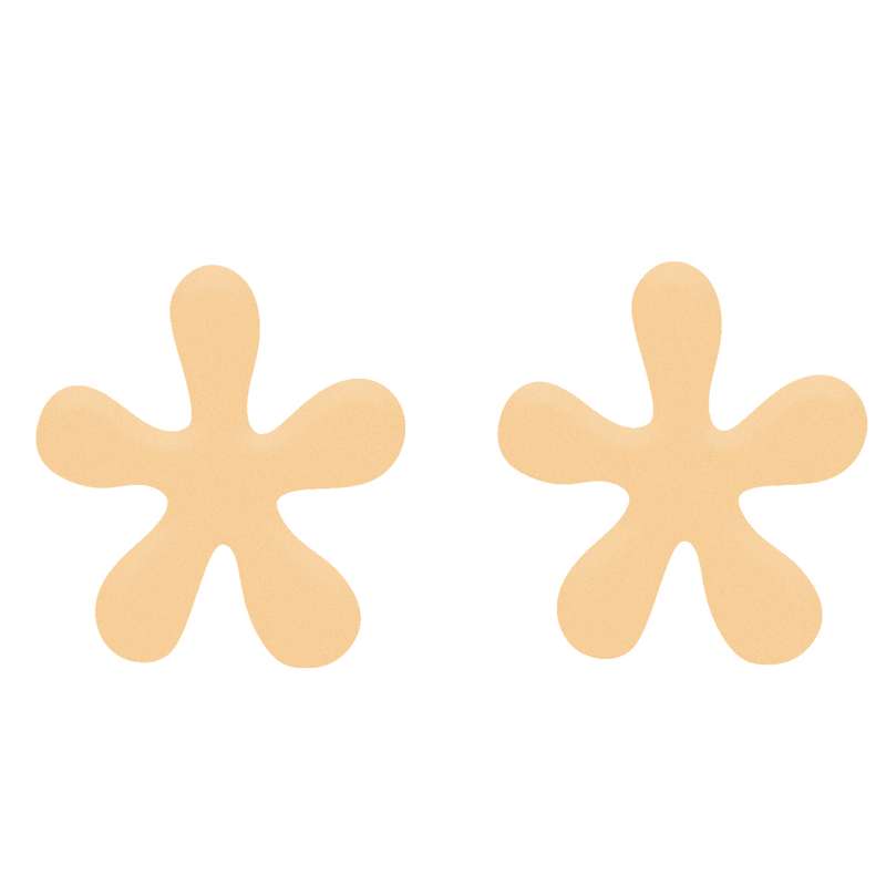 گوشواره طلا 18 عیار زنانه باراد زر مدل گل BZ59