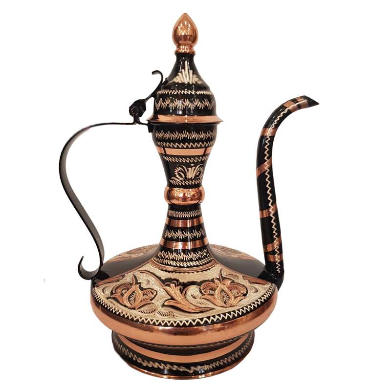 پارچ مسی مدل کف پهن   کد 126