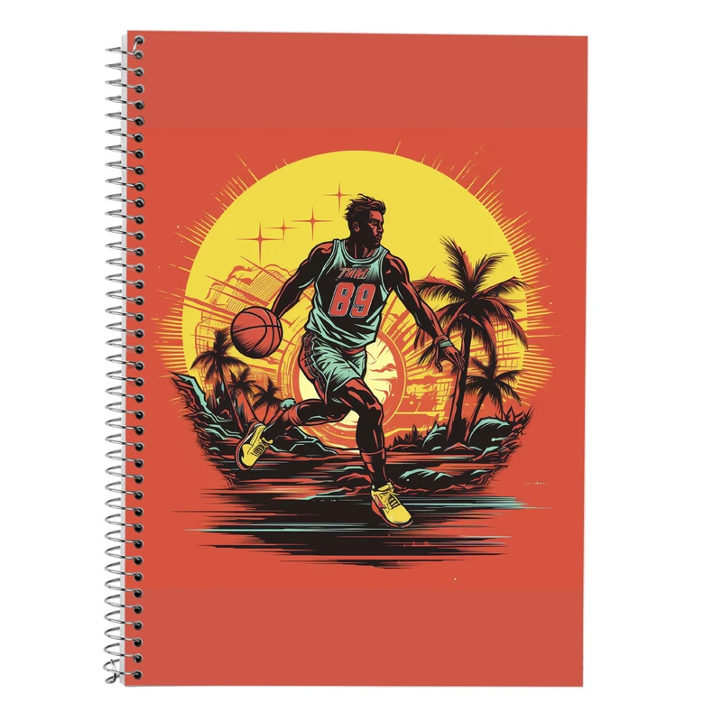 دفتر لغت 50 برگ مدوپد طرح Slam Dunk کد DF2766