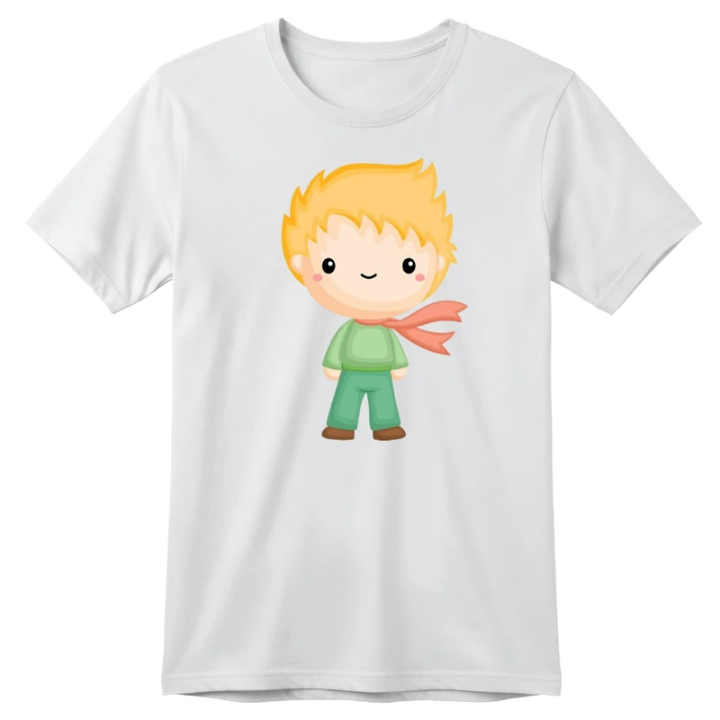 تی‌شرت آستین کوتاه بچگانه مدل شازده کوچولو کد p2 