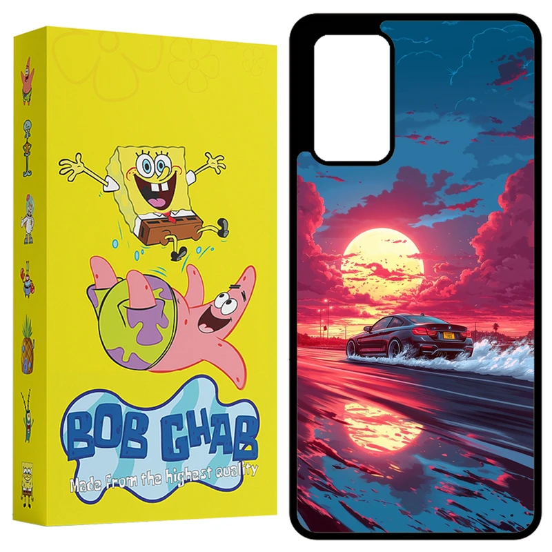 کاور باب قاب طرح ماشین مدل BCPA72 مناسب برای گوشی موبایل سامسونگ Galaxy A72 4G